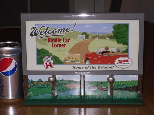Kiddie car corner bill - corner, bill's