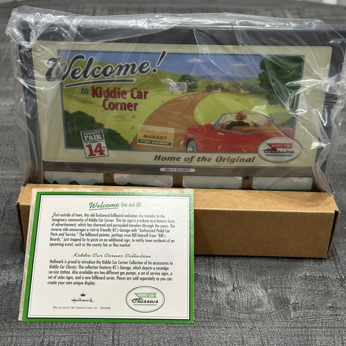 Hallmark kiddie car corner - car,