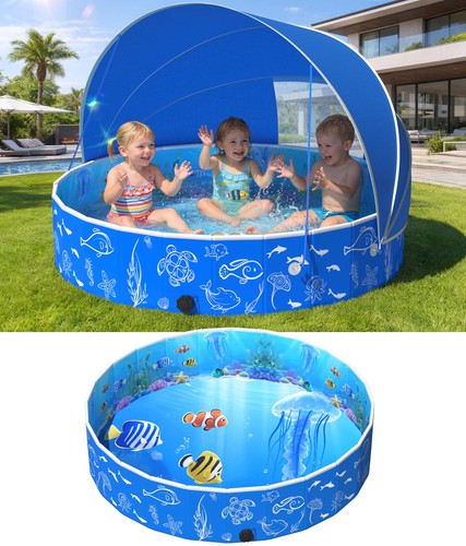 Kiddie pool with - canopy,, 51in