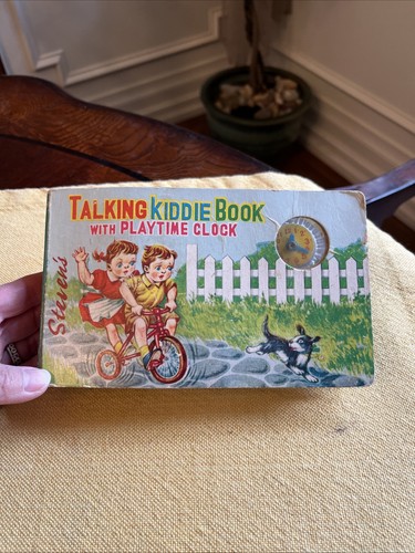 Vtg talking kiddie - vtg, book